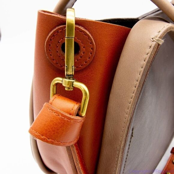 New!‎ Madewell The Sydney Shoulder Bag in Colorblock - Picture 13 of 16